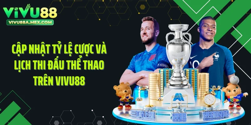 Cập nhật tỷ lệ cược và lịch thi đấu thể thao trên Vivu88