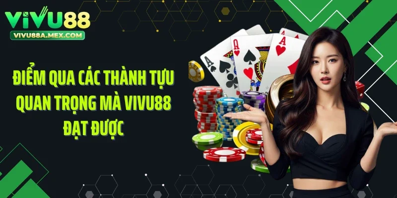 Điểm qua các thành tựu quan trọng mà VIVU88 đạt được