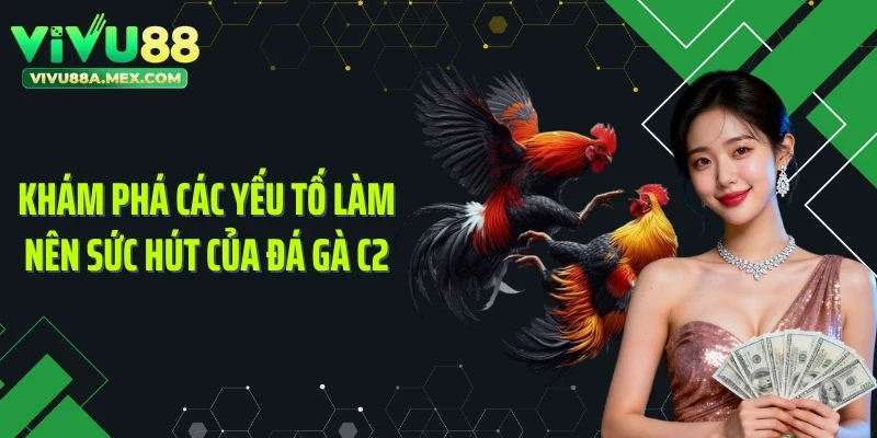 Khám phá các yếu tố làm nên sức hút của đá gà C2