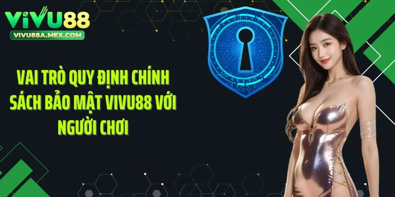 Vai trò quy định chính sách bảo mật Vivu88 với người chơi