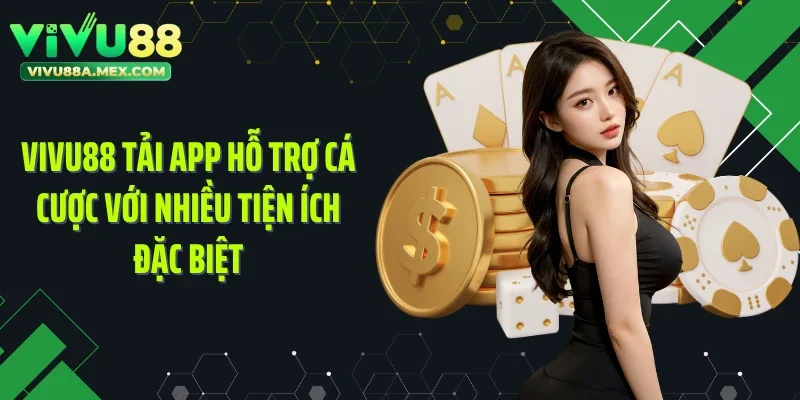 Vivu88 tải app hỗ trợ cá cược với nhiều tiện ích đặc biệt